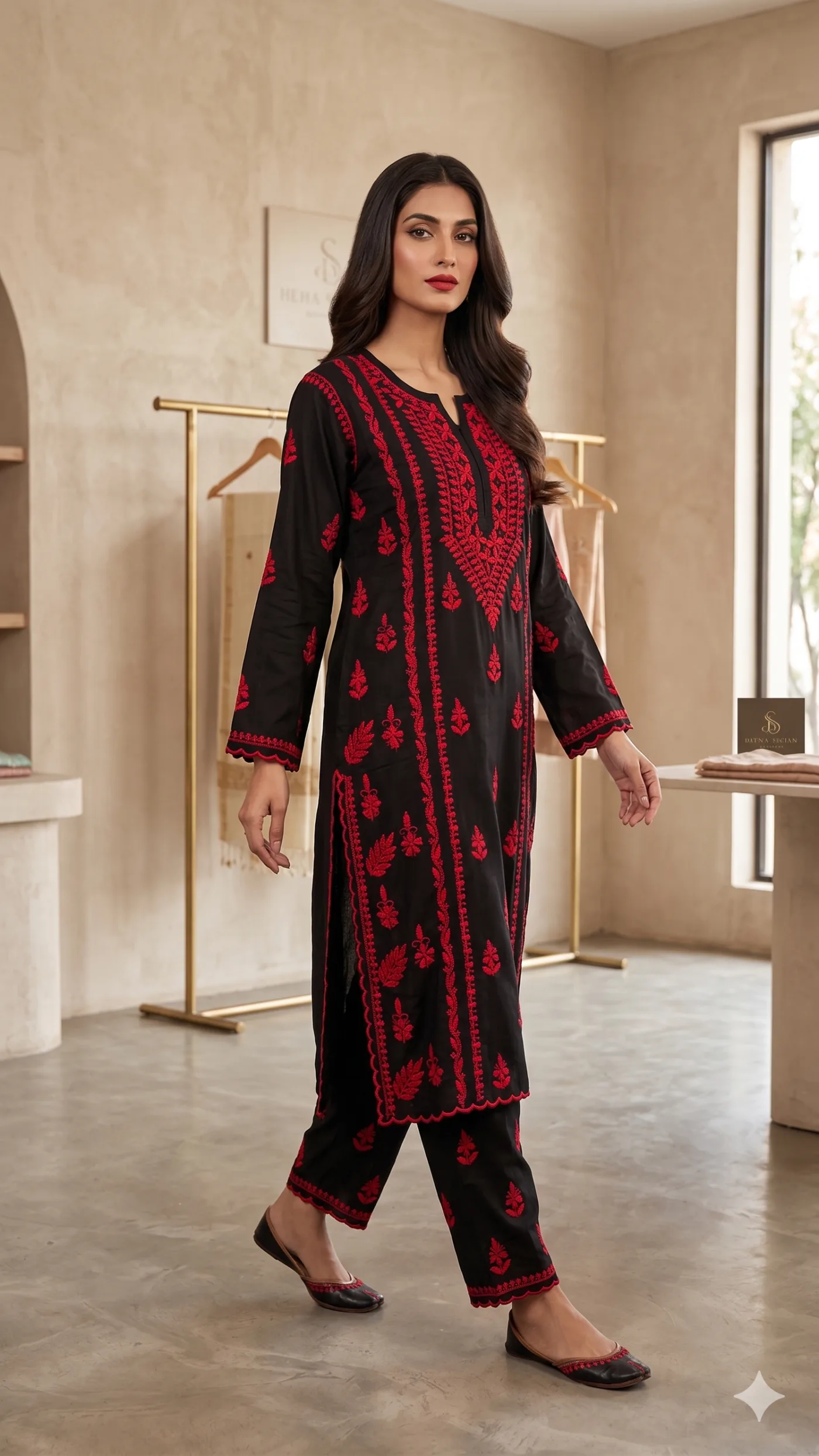 Chikankari Rayon Cordset