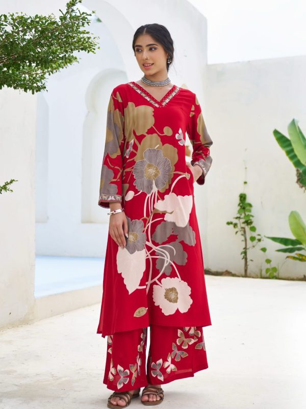 Heavy Handwork Anarkali